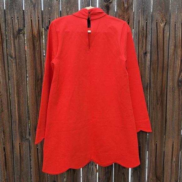 MAEVE pussybow red mini - Picture 8 of 8